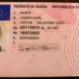 buy italy driver’s license