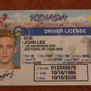buy nevada driver’s license and id card