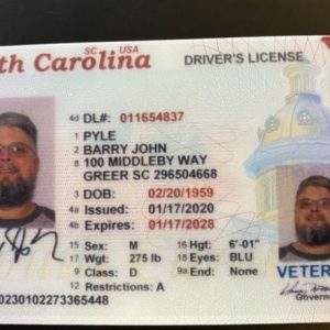 buy south carolina driver’s license and id card
